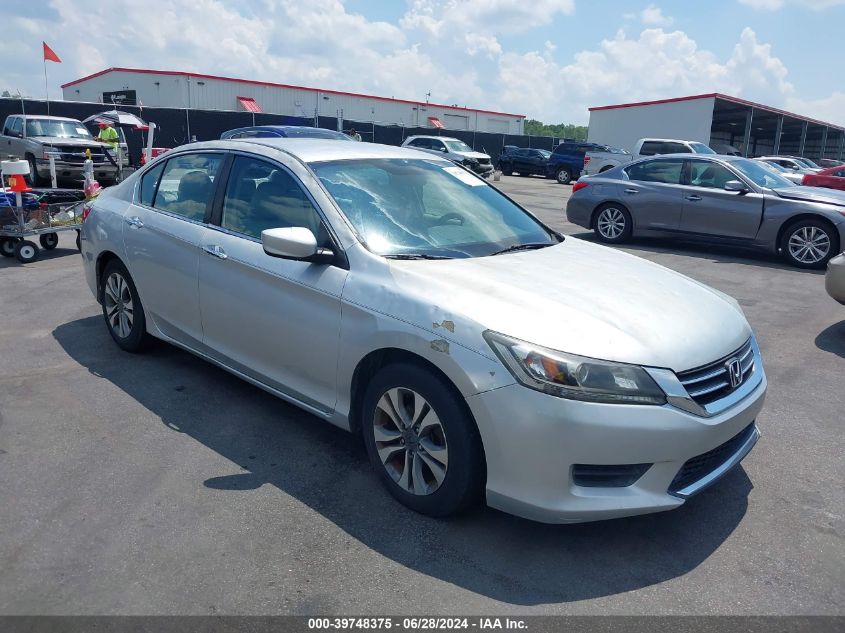 2014 HONDA ACCORD LX