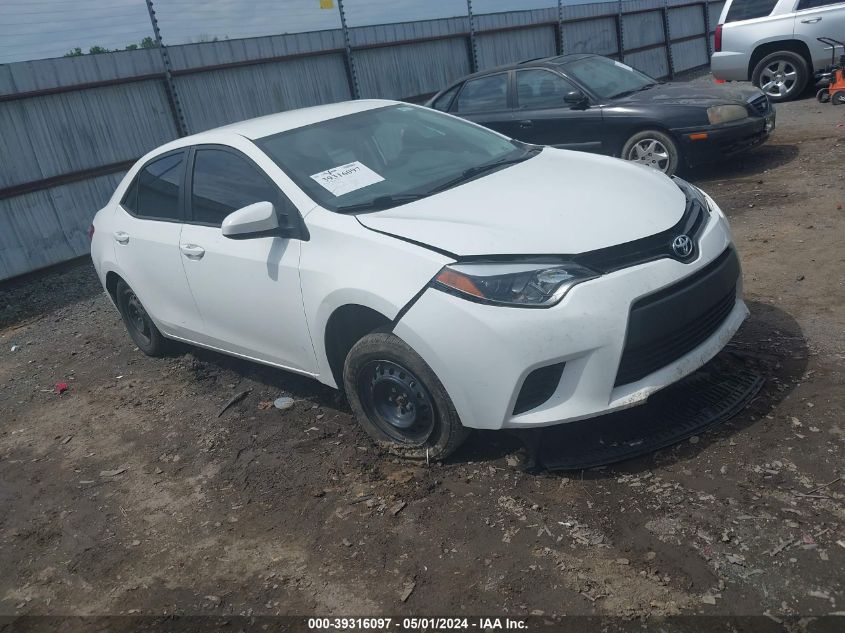 2016 TOYOTA COROLLA L