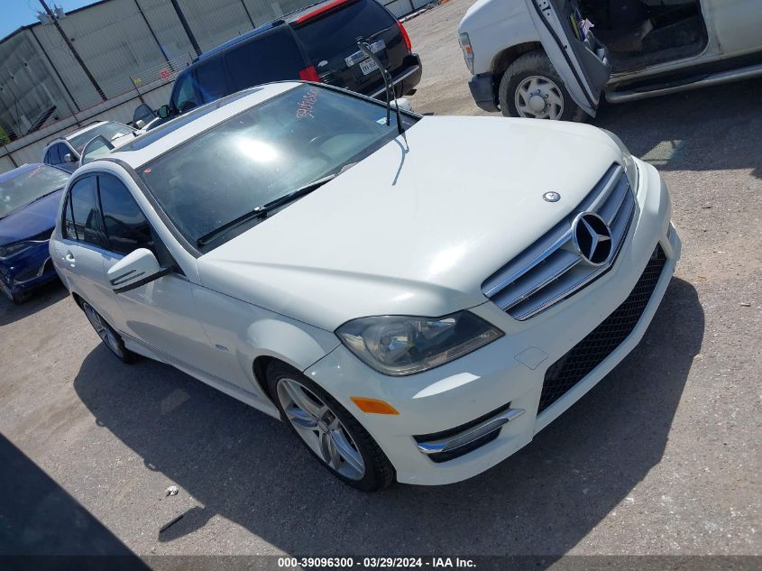 2012 MERCEDES-BENZ C 250 LUXURY/SPORT