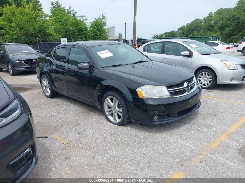 2012 DODGE AVENGER SXT PLUS