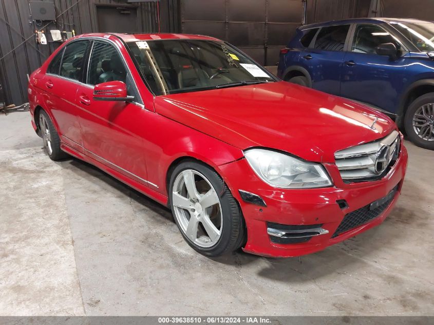 2013 MERCEDES-BENZ C 300 LUXURY 4MATIC/SPORT 4MATIC