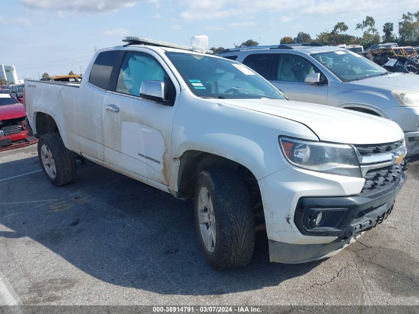 2022 CHEVROLET COLORADO 4WD  LONG BOX LT