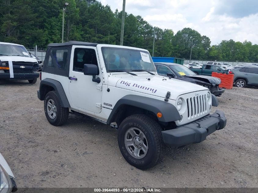 2017 JEEP WRANGLER SPORT 4X4