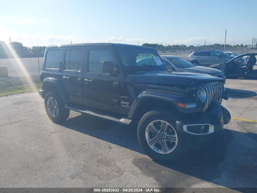 2021 JEEP WRANGLER UNLIMITED SAHARA 4X4