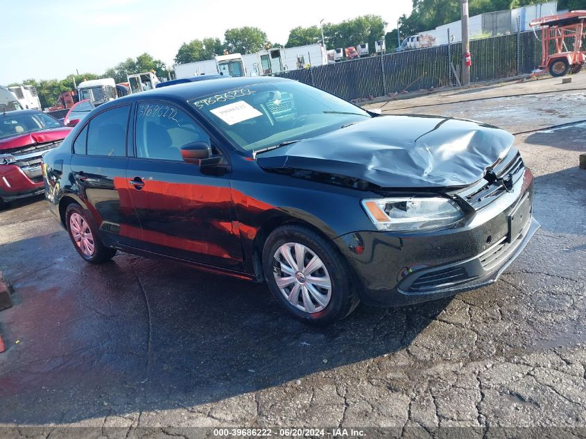 2013 VOLKSWAGEN JETTA 2.0L S