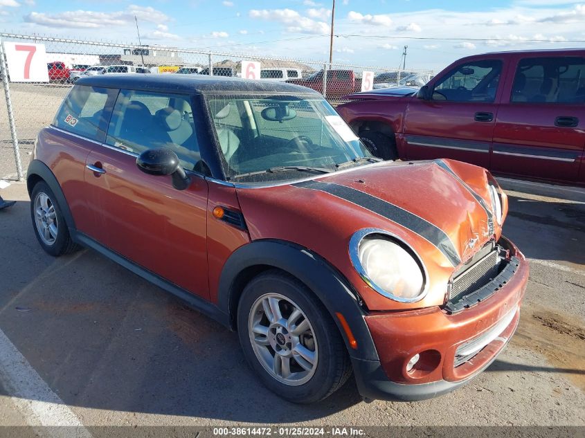 2013 MINI HARDTOP COOPER