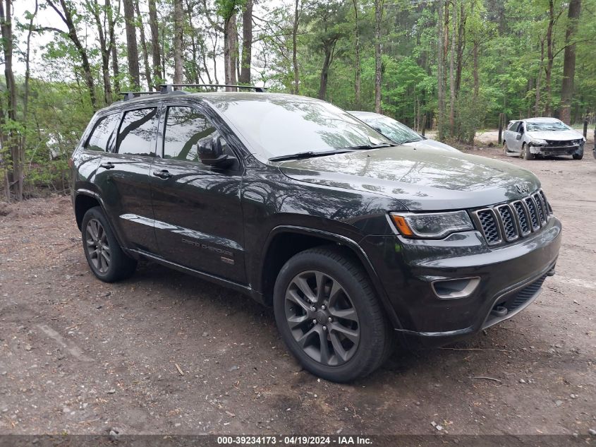 2016 JEEP GRAND CHEROKEE LIMITED 75TH ANNIVERSARY