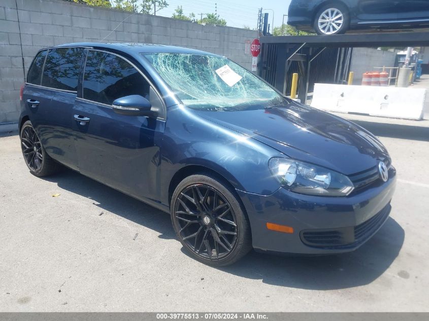 2013 VOLKSWAGEN GOLF 2.5L 4-DOOR