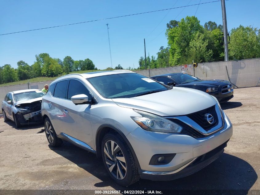 2017 NISSAN MURANO PLATINUM