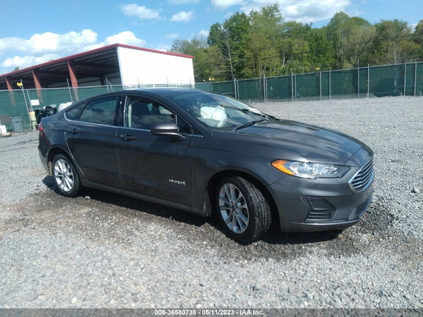 2019 FORD FUSION HYBRID SE