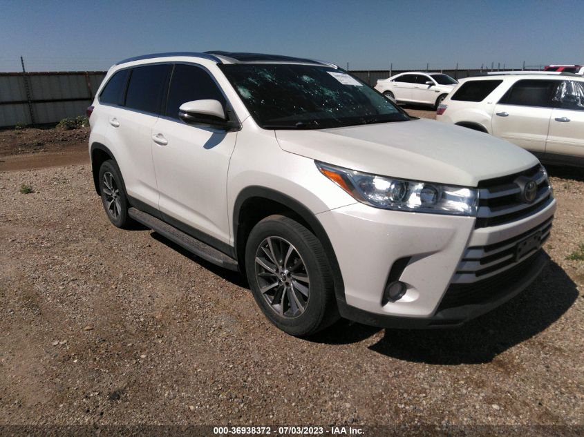 2019 TOYOTA HIGHLANDER XLE