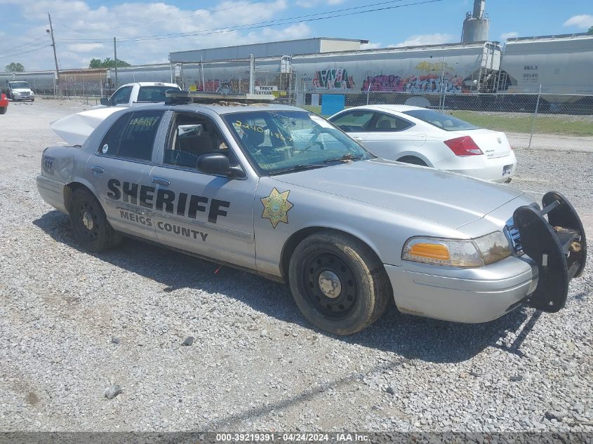 2010 FORD CROWN VICTORIA POLICE/POLICE INTERCEPTOR