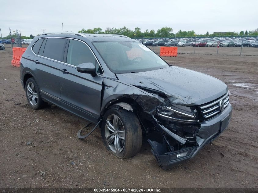 2019 VOLKSWAGEN TIGUAN 2.0T SEL PREMIUM/2.0T SEL PREMIUM R-LINE