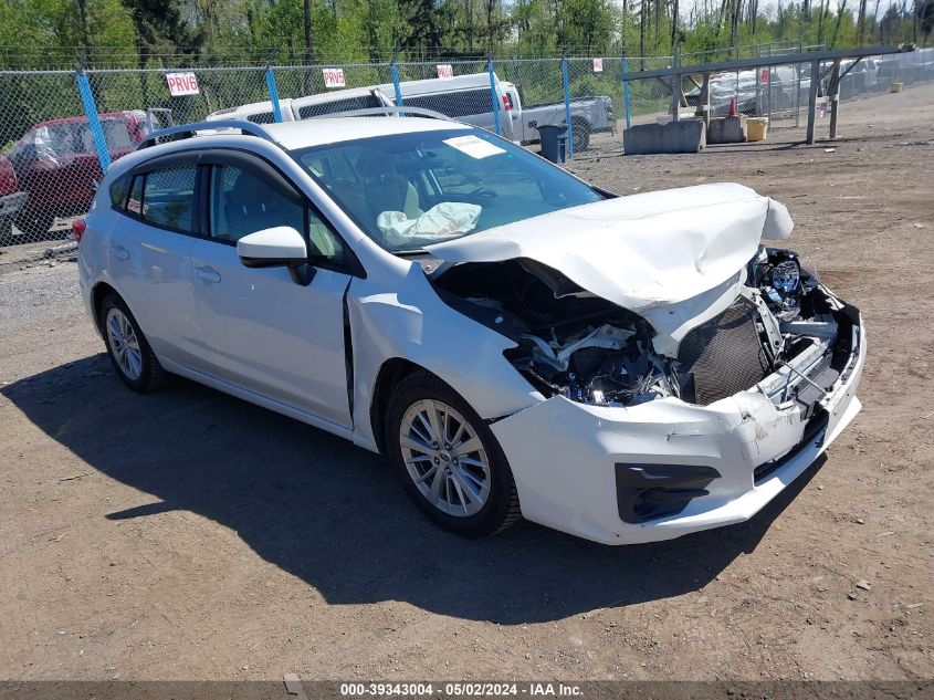 2017 SUBARU IMPREZA 2.0I PREMIUM