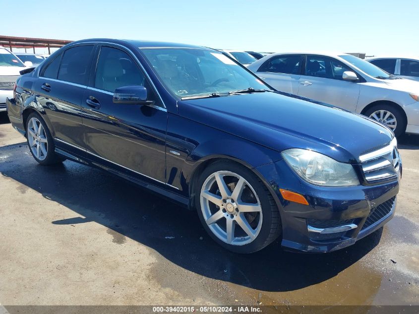 2012 MERCEDES-BENZ C 250 LUXURY/SPORT