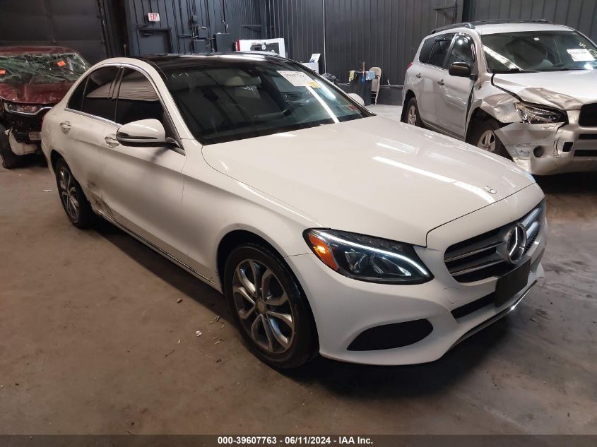 2016 MERCEDES-BENZ C 300 4MATIC/LUXURY 4MATIC/SPORT 4MATIC