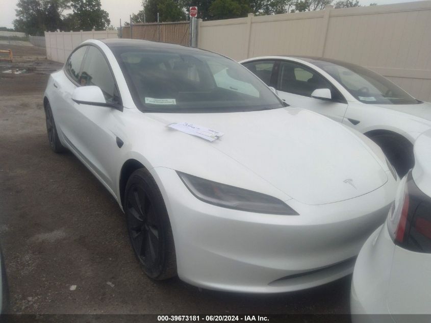 2024 TESLA MODEL 3