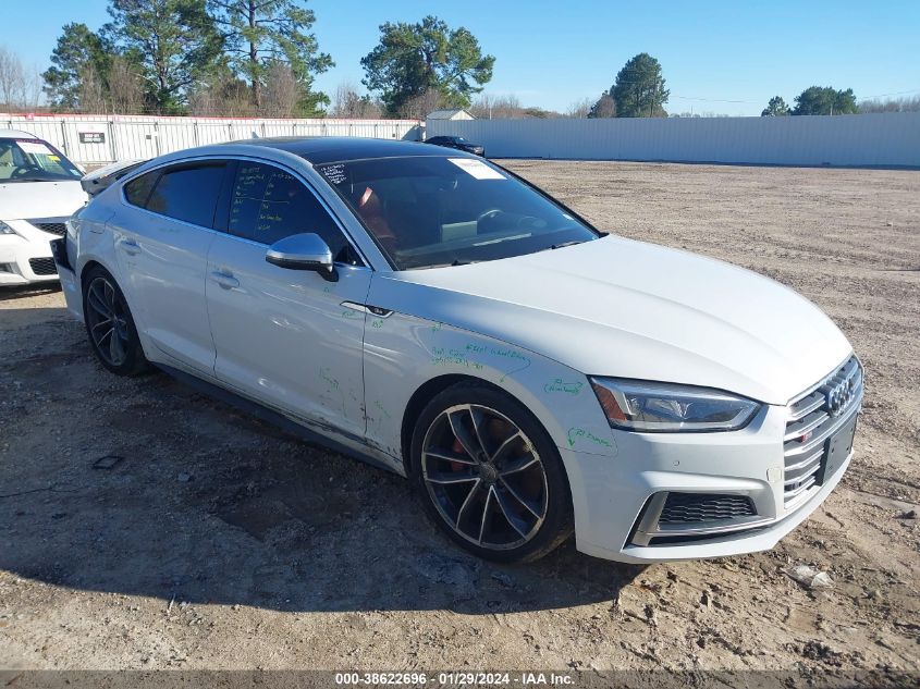 2018 AUDI S5 3.0T PREMIUM PLUS