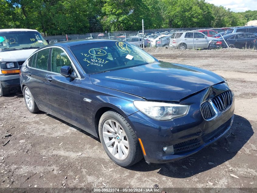 2010 BMW 550I GRAN TURISMO