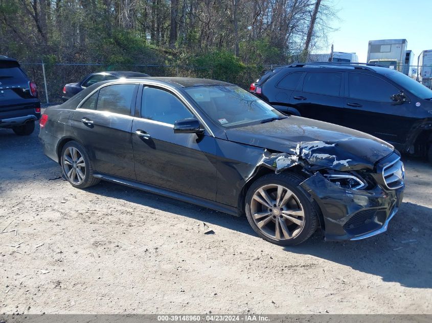 2015 MERCEDES-BENZ E 350 4MATIC