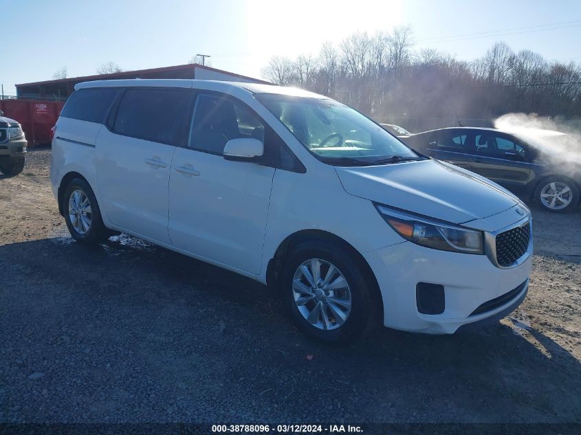 2017 KIA SEDONA LX