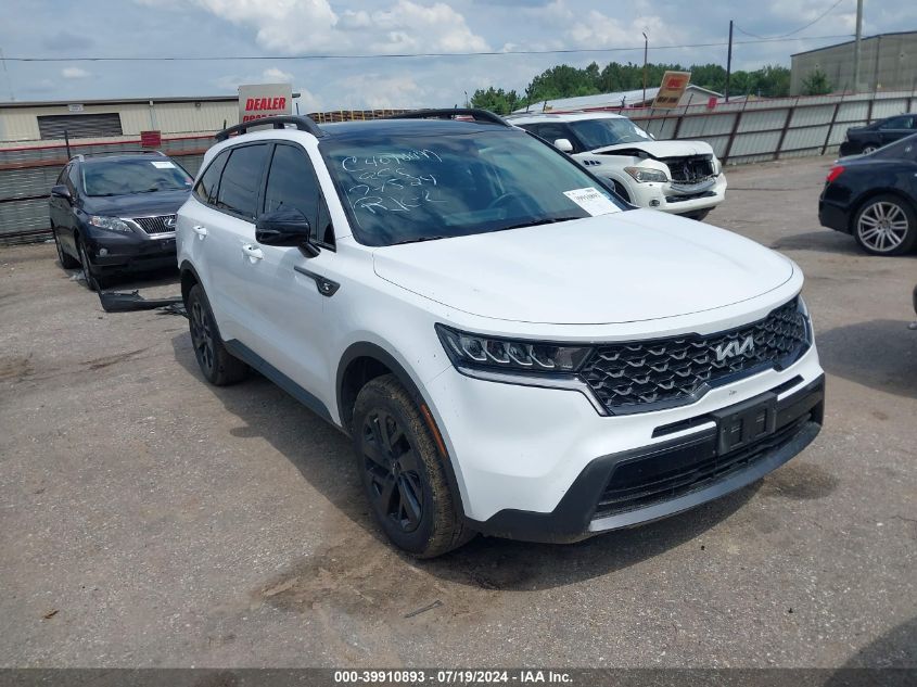 2022 KIA SORENTO X-LINE S