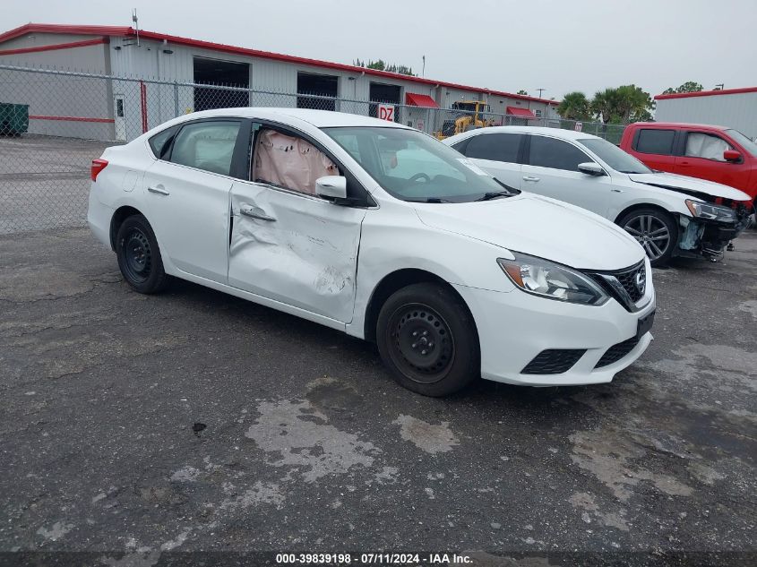 2019 NISSAN SENTRA S/SV/SR/SL