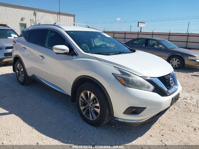 2018 NISSAN MURANO S/SL/SV/PLATINUM