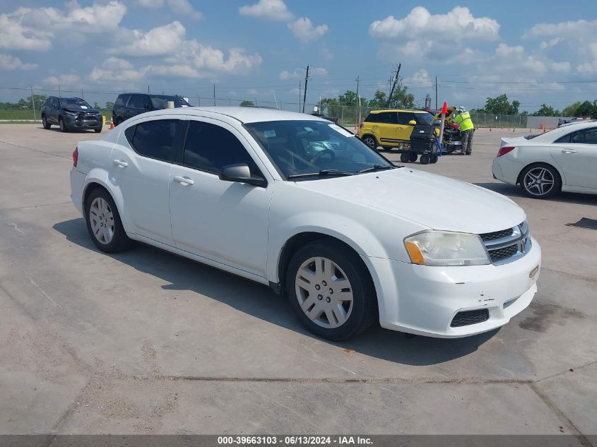 2013 DODGE AVENGER SE