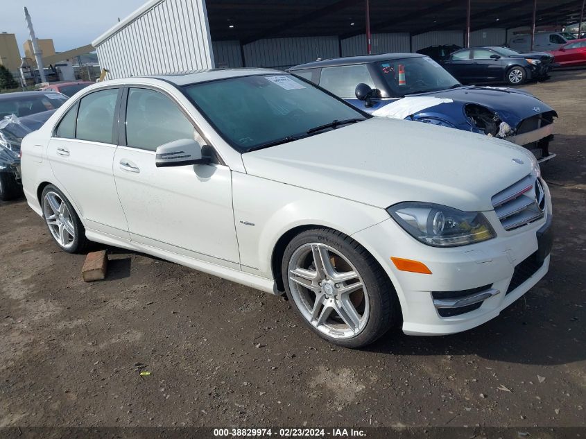 2012 MERCEDES-BENZ C 250 LUXURY/SPORT