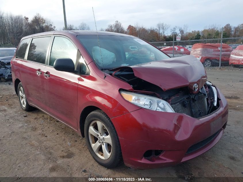 2014 TOYOTA SIENNA L V6 7 PASSENGER