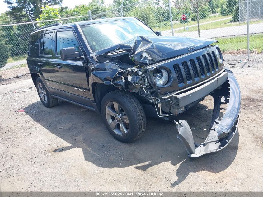 2015 JEEP PATRIOT HIGH ALTITUDE EDITION