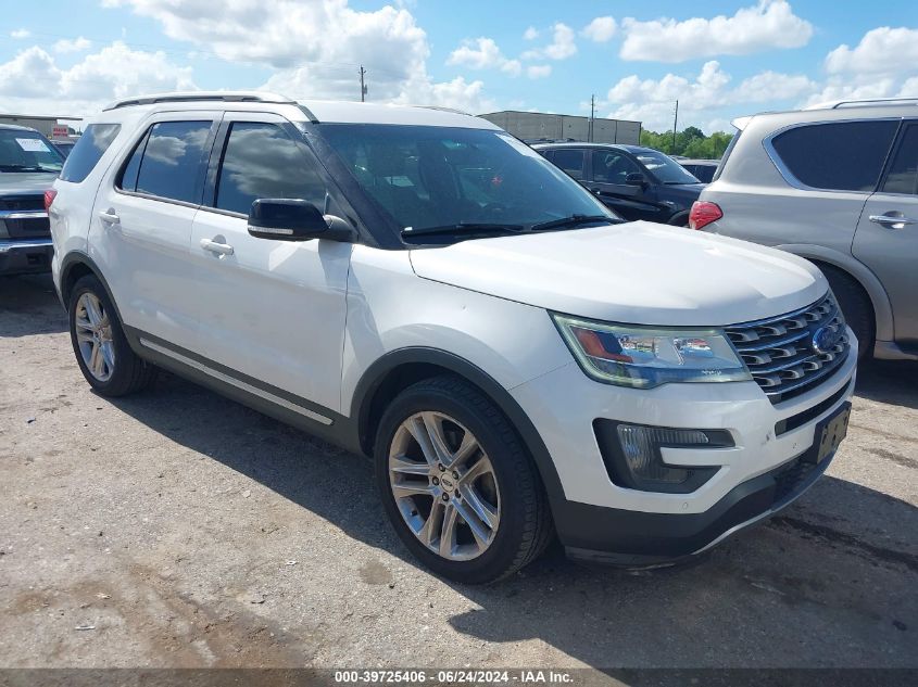 2016 FORD EXPLORER XLT