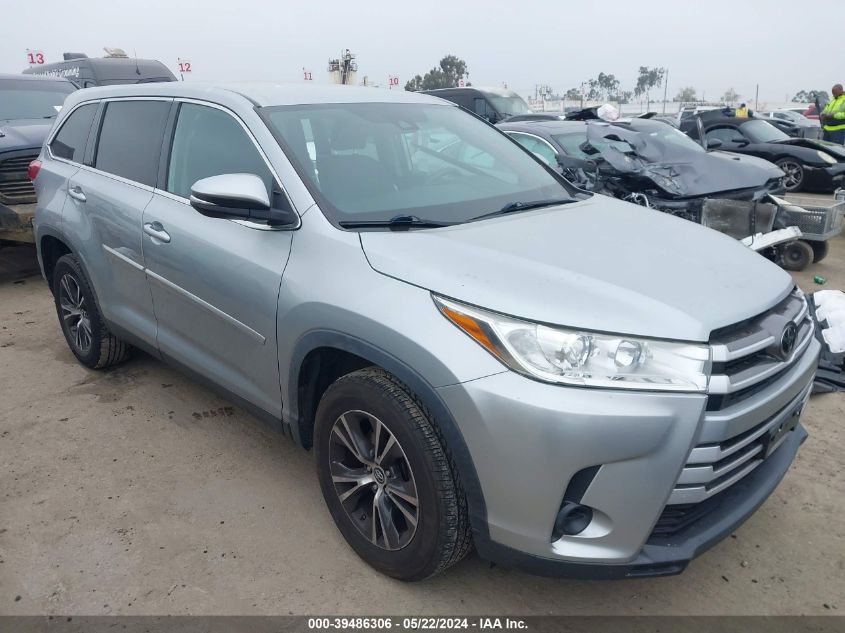 2019 TOYOTA HIGHLANDER LE