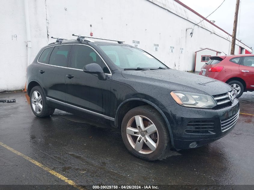 2012 VOLKSWAGEN TOUAREG TDI LUX