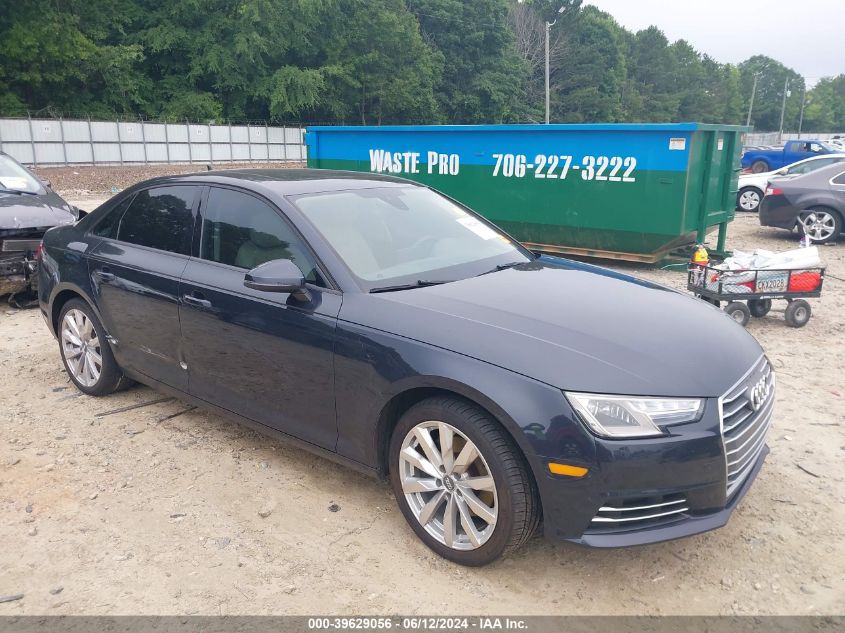 2017 AUDI A4 2.0T ULTRA PREMIUM