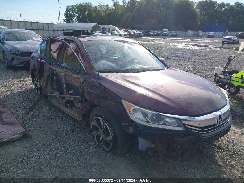 2017 HONDA ACCORD LX