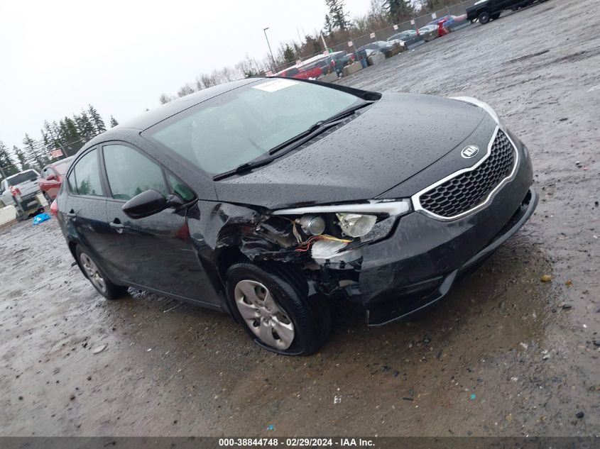 2015 KIA FORTE LX