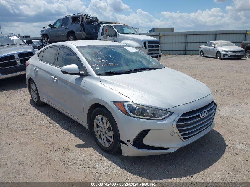 2017 HYUNDAI ELANTRA SE