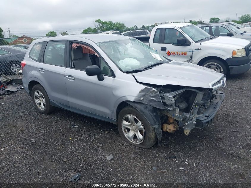 2016 SUBARU FORESTER 2.5I