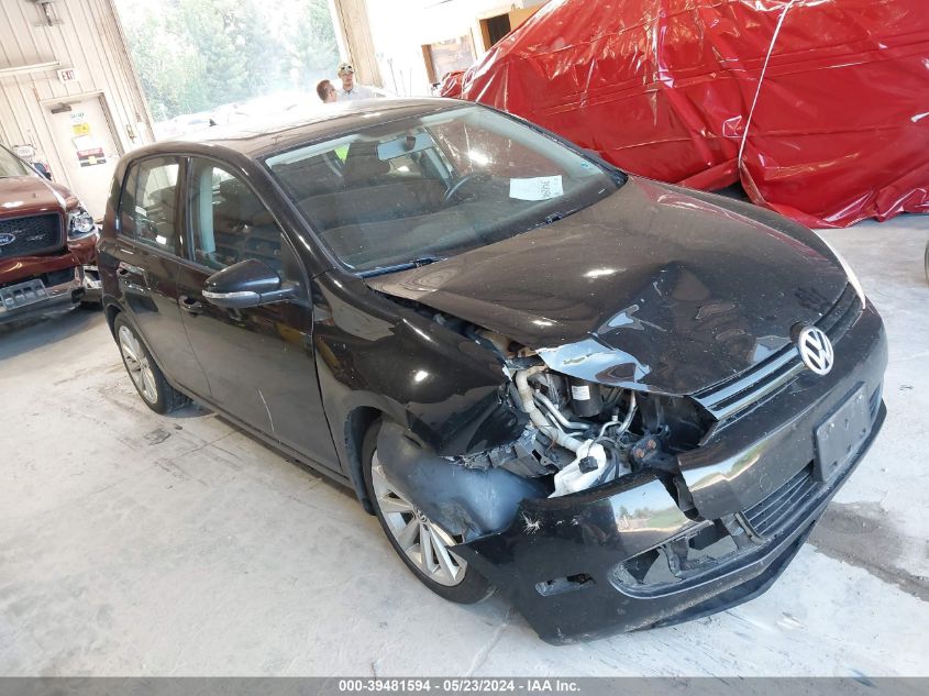 2012 VOLKSWAGEN GOLF TDI 4-DOOR