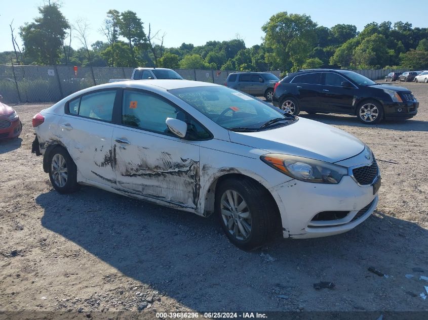 2016 KIA FORTE LX