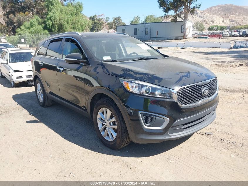 2017 KIA SORENTO 2.4L LX