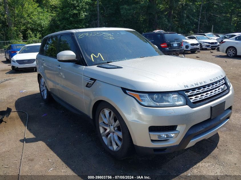 2017 LAND ROVER RANGE ROVER SPORT 5.0L V8 SUPERCHARGED/5.0L V8 SUPERCHARGED DYNAMIC