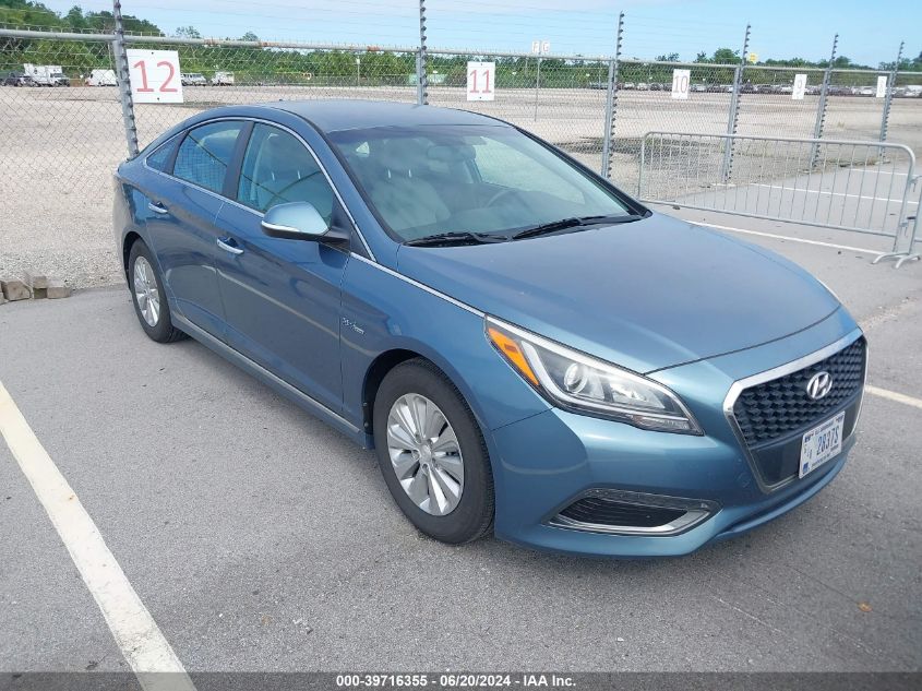 2016 HYUNDAI SONATA HYBRID SE