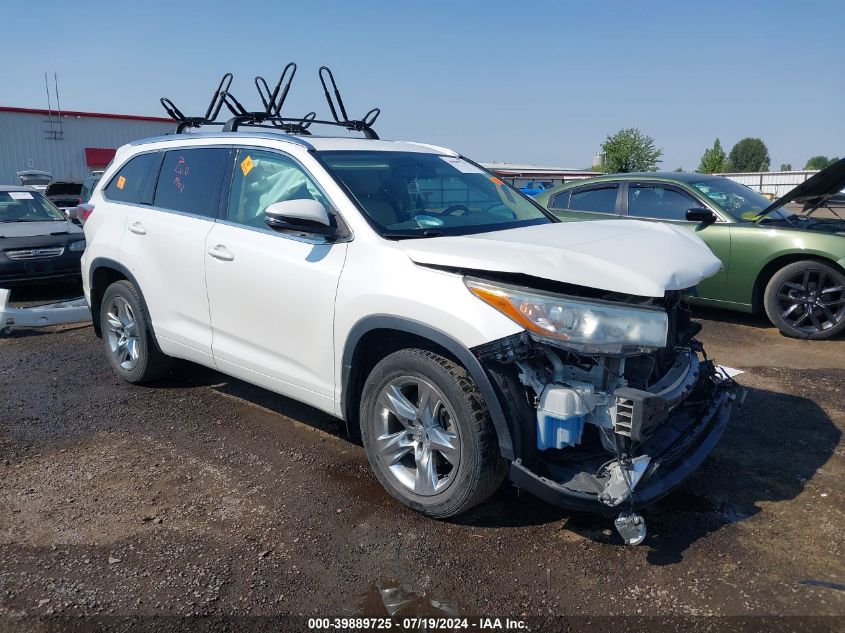 2015 TOYOTA HIGHLANDER LIMITED V6