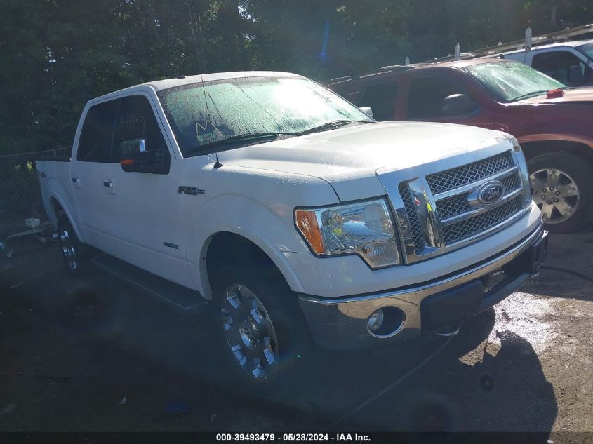 2012 FORD F-150 LARIAT