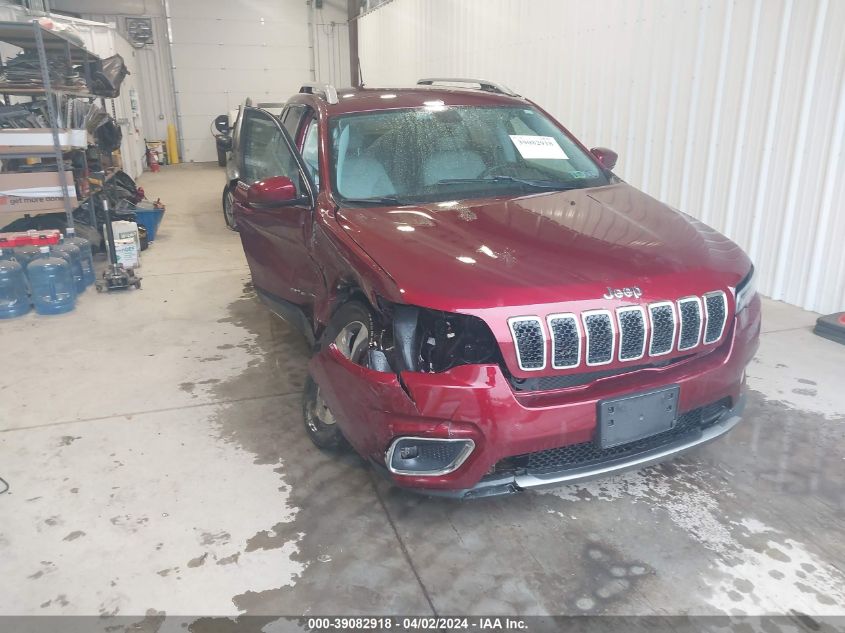 2019 JEEP CHEROKEE LIMITED 4X4