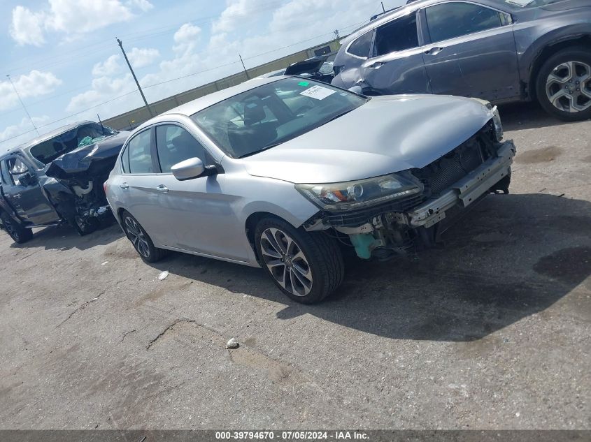 2015 HONDA ACCORD SPORT