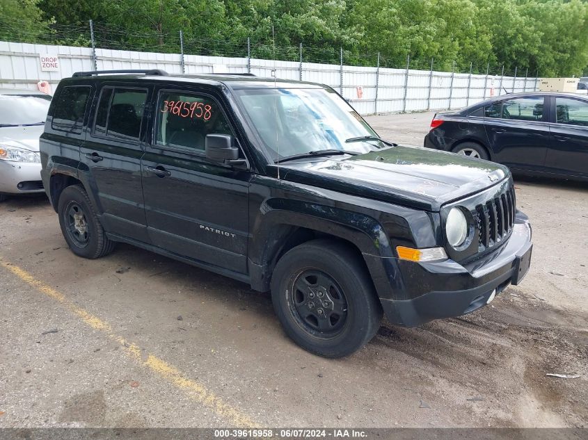 2012 JEEP PATRIOT SPORT